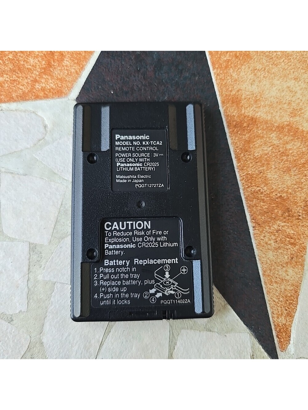 Panasonic KX-TCA2 Command Center Remote Control - Picture 2 of 2